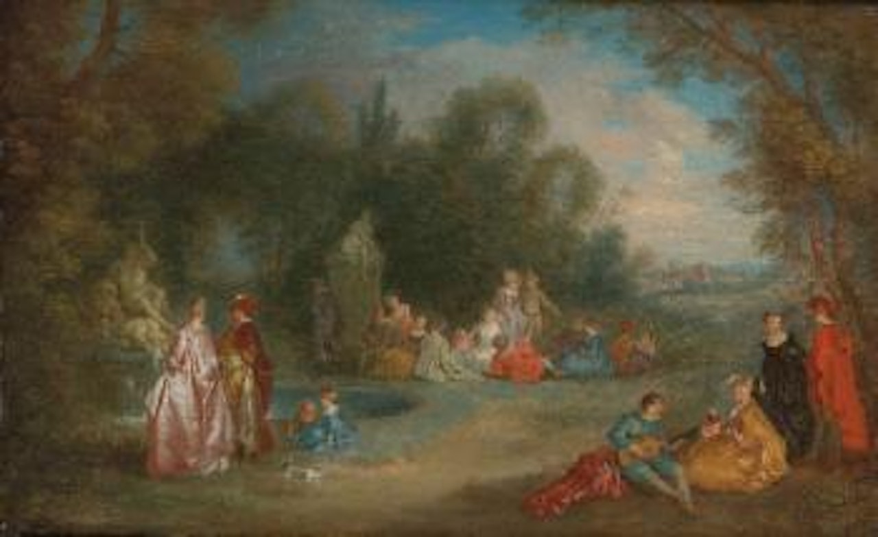 Fête Champêtre by Christian Wilhelm Ernst Dietrich