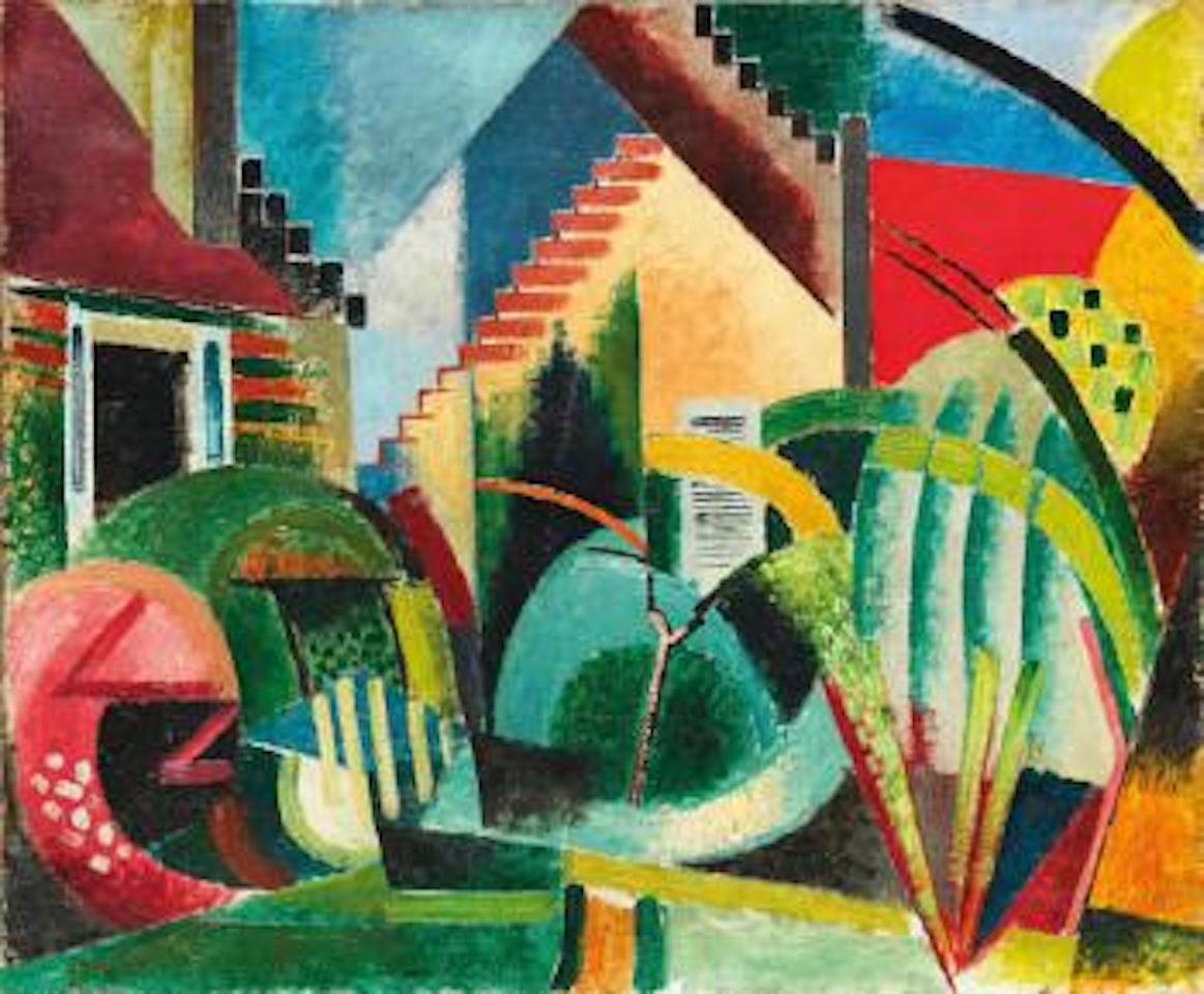 Le Tech À Céret by Auguste Herbin