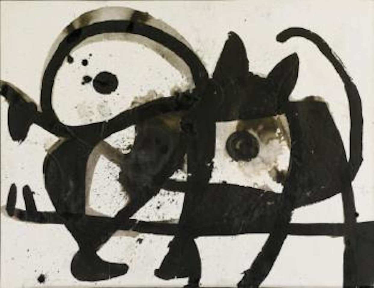 Chien by Joan Miró