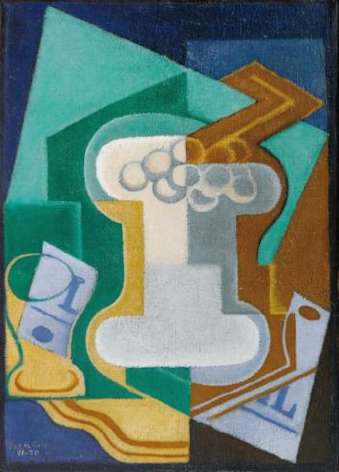 Verre Et Fruits by Juan Gris