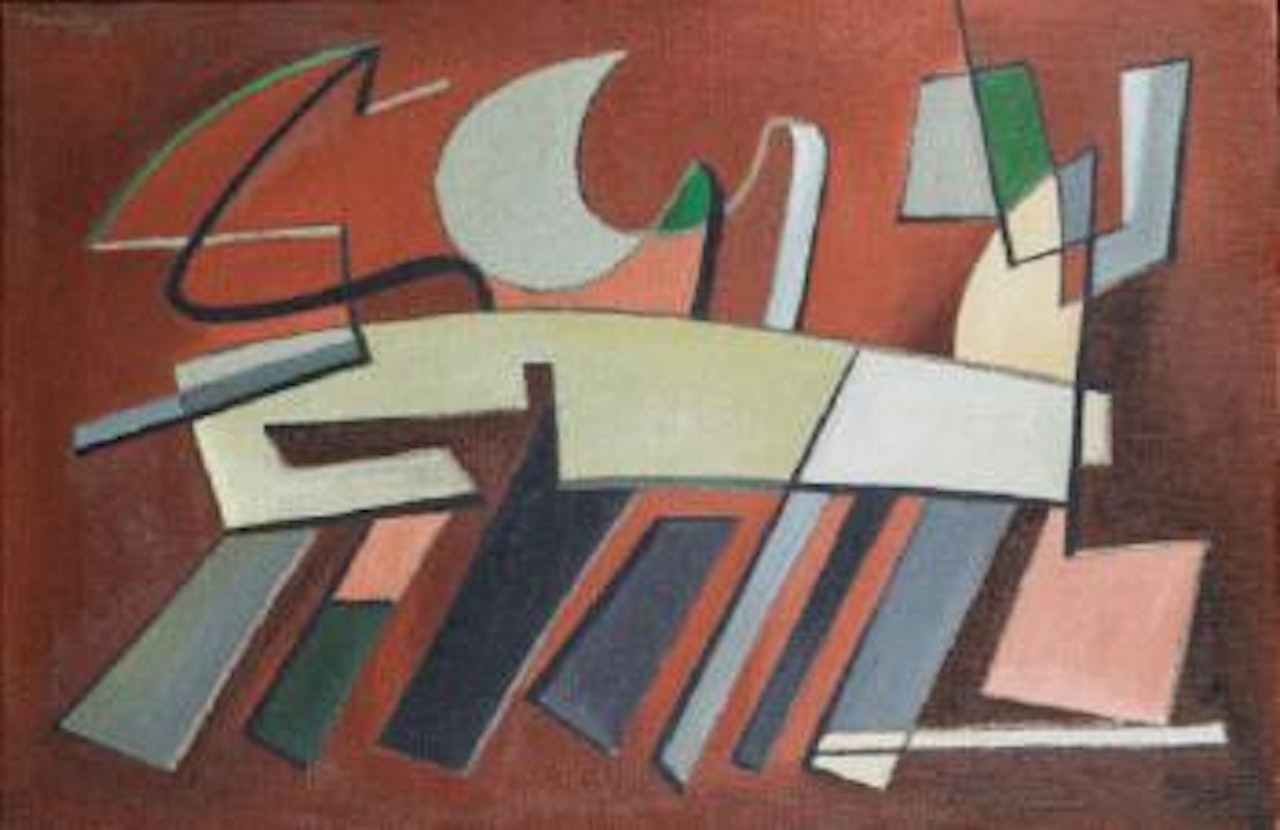 Peinture 340 Ou Presque Rapide N° A by Alberto Magnelli