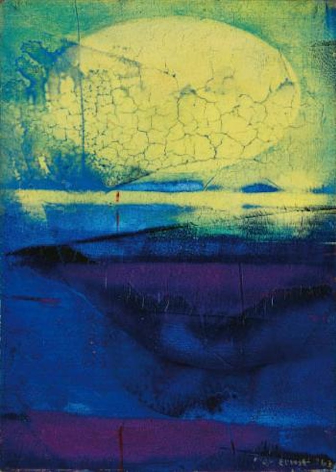 Sans Titre (The Sun Disguised) by Max Ernst