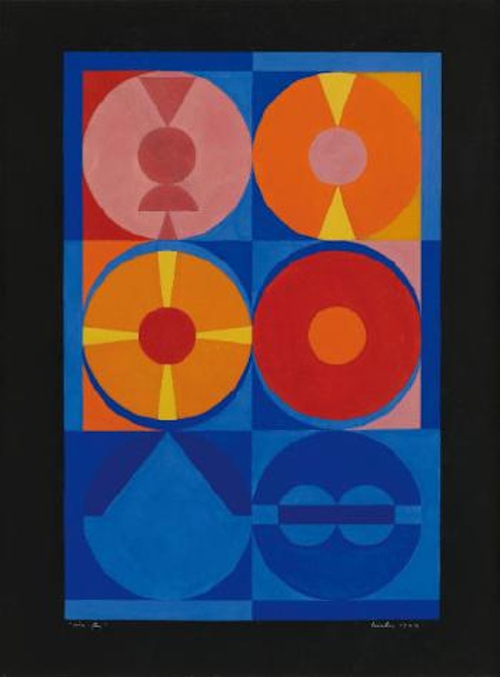 Air, Feu by Auguste Herbin