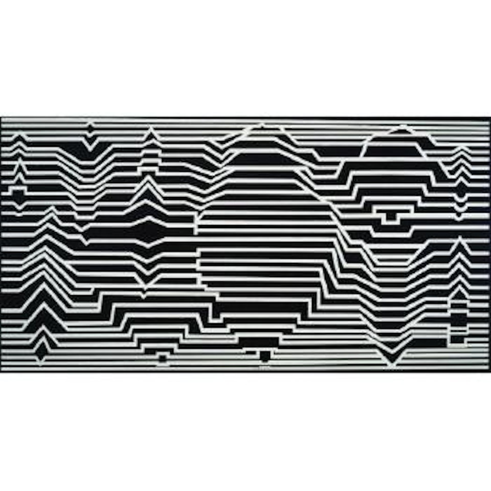 Meandres by Victor Vasarely