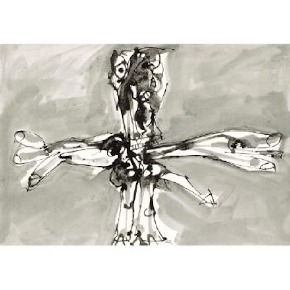 Crucifixion by Antonio Saura