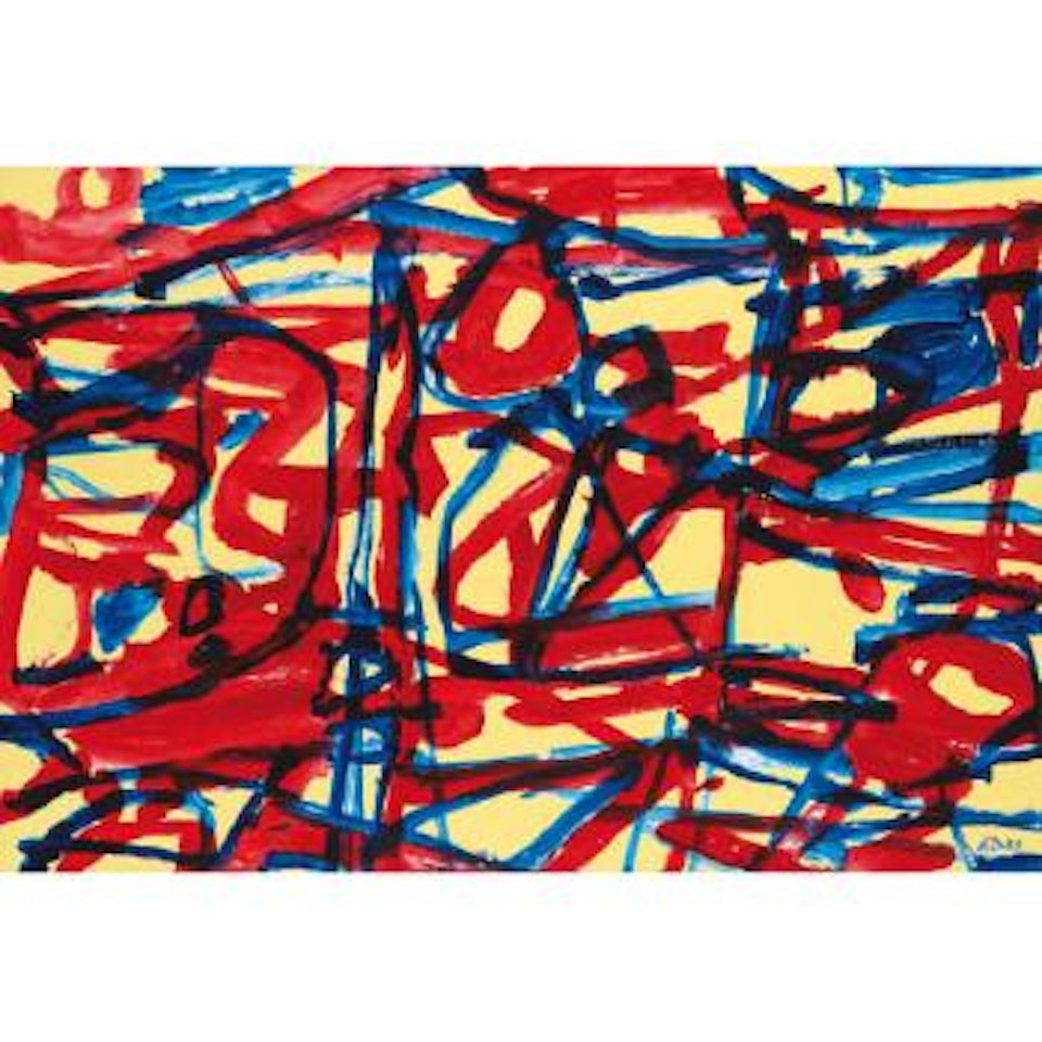 Mire G 44 (Kowloon) La Mer by Jean Dubuffet