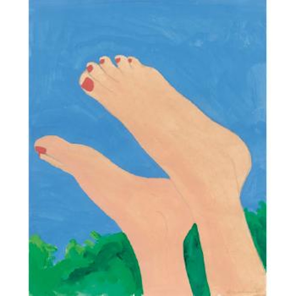 Study, Two Feet, Cape Cod by Tom Wesselmann