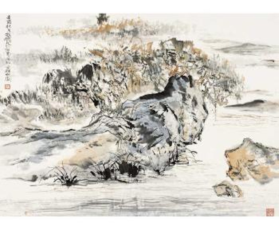 A corner of the summer palace by Cheng Shifa
