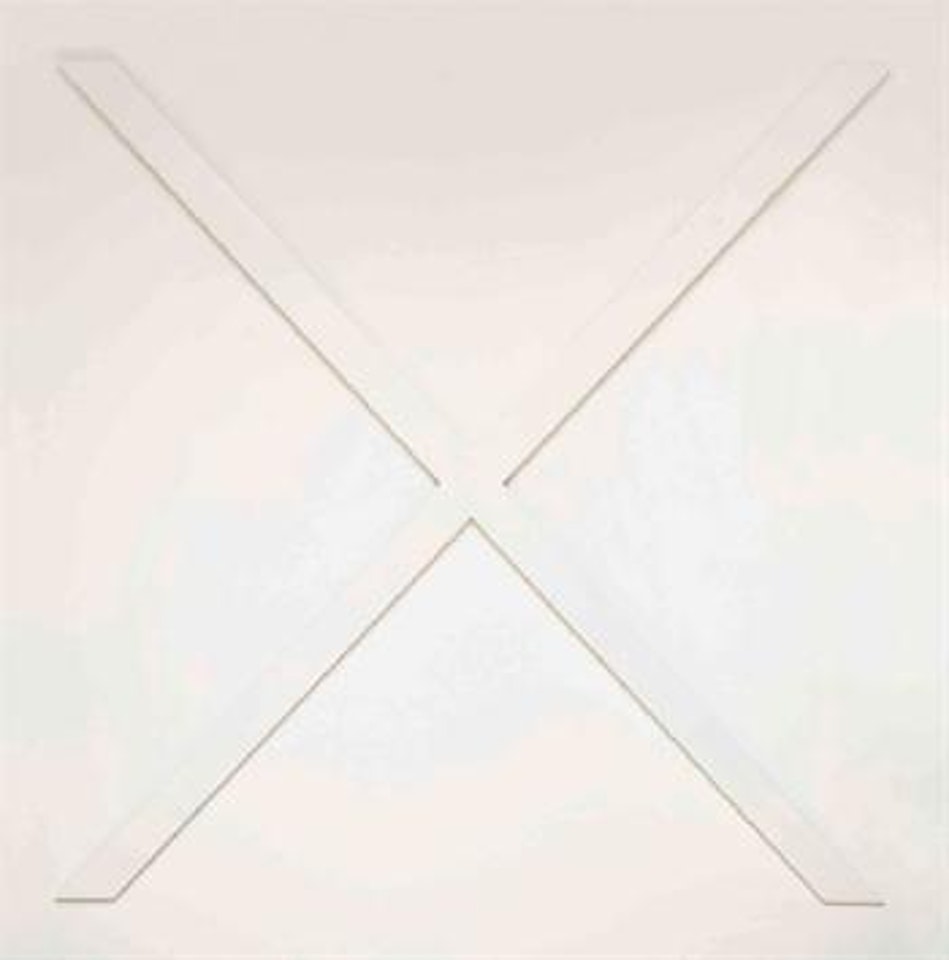 Cross-diagonal by Sol LeWitt