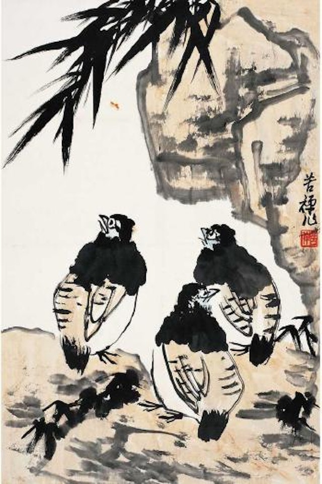 Water fowls by Li Kuchan