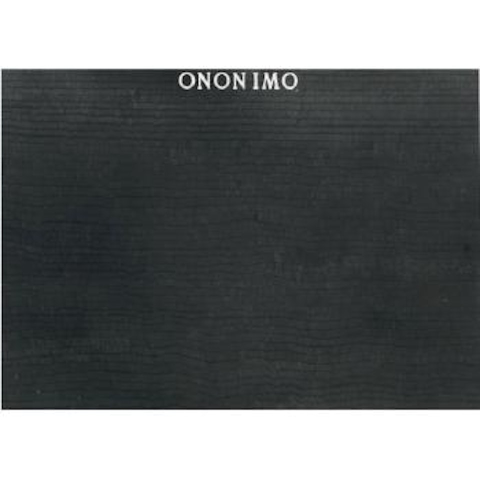 Ononimo by Alighiero Boetti