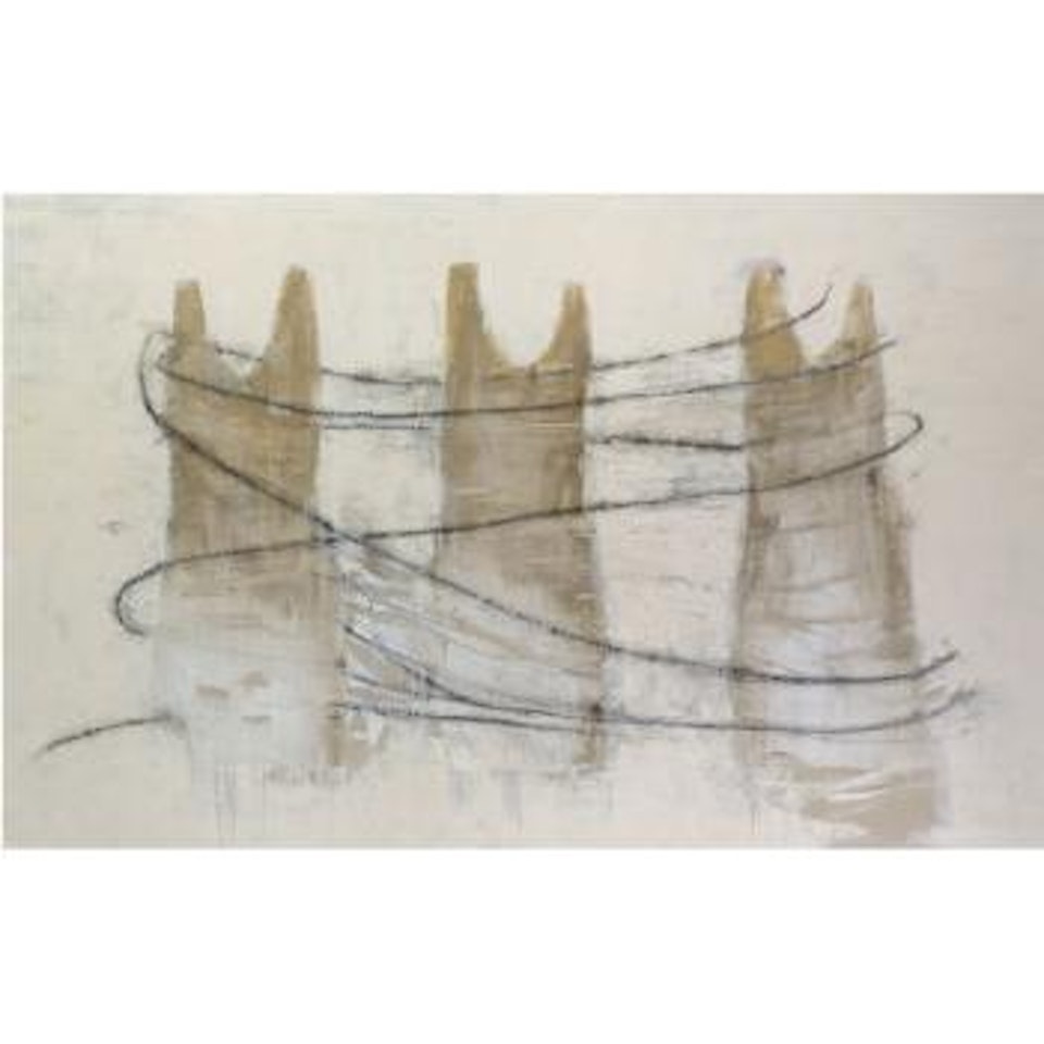 Trittico, Le Perle by Piero Pizzi Cannella