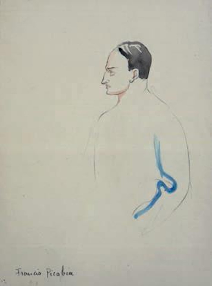Homme de profil by Francis Picabia