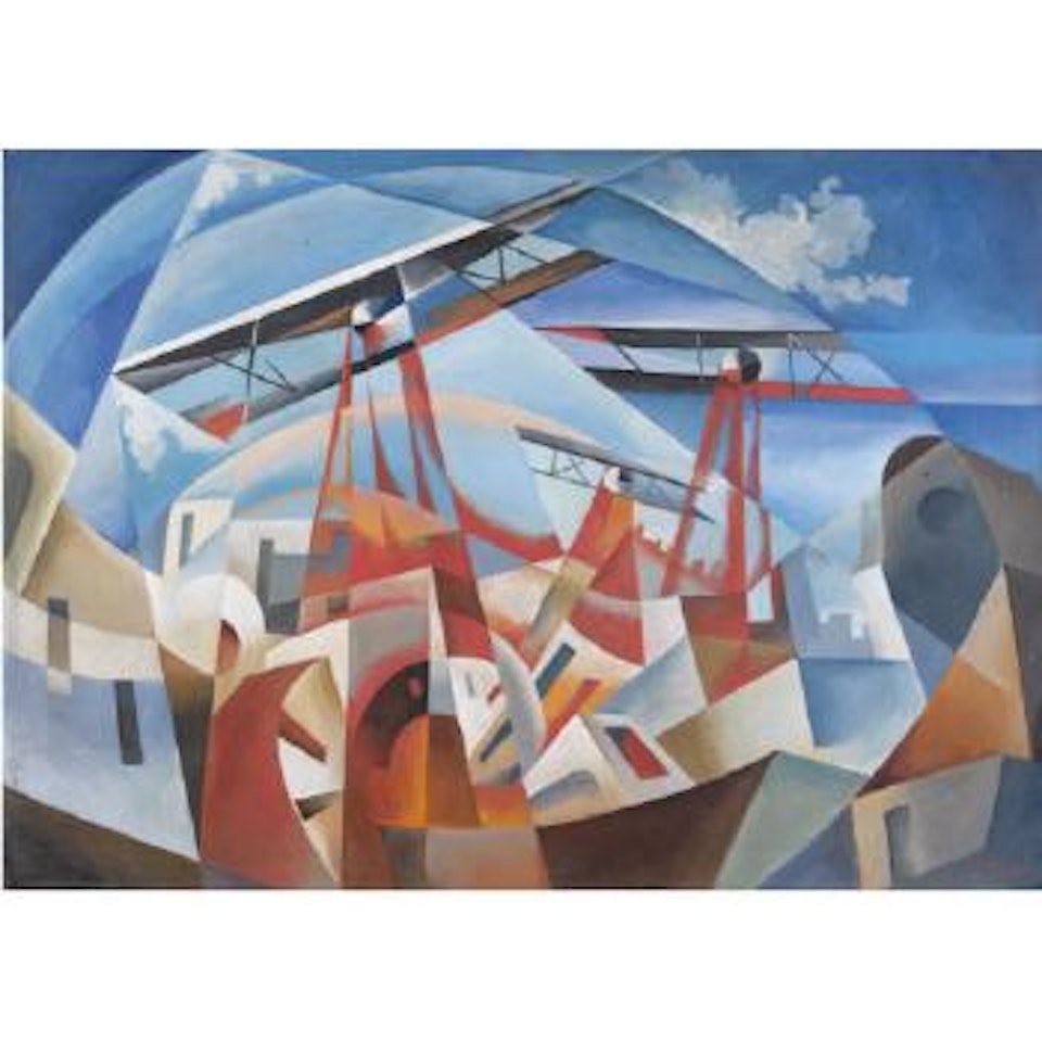 Bombardamento Aereo by Tullio Crali