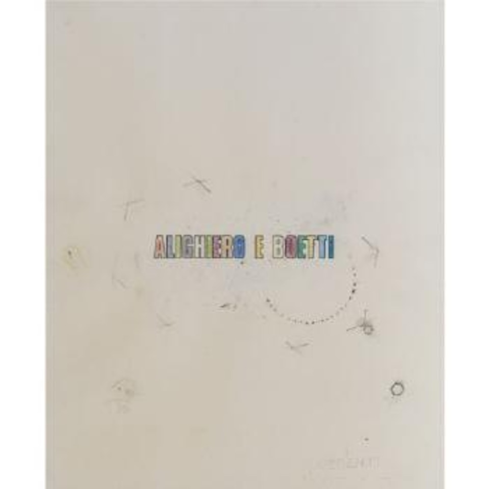 I Vedenti by Alighiero Boetti