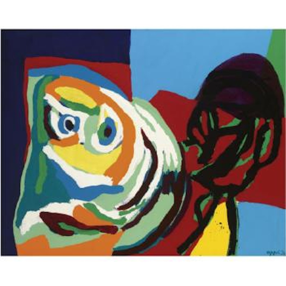 Waiting In Space by Karel Appel