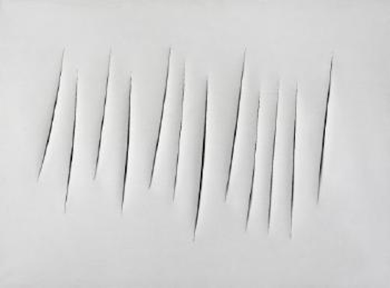 Concetto Spaziale by Lucio Fontana