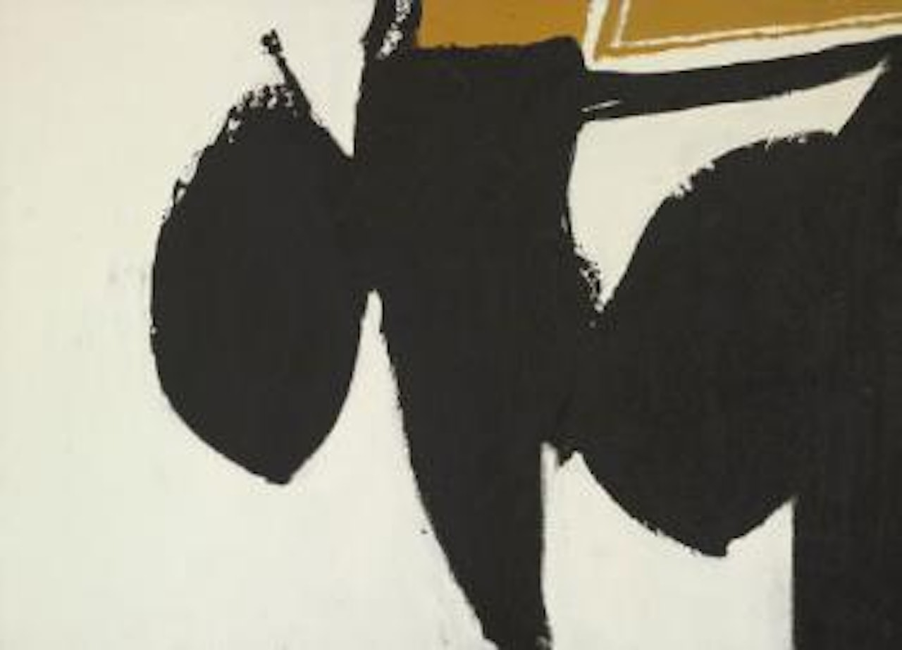 Elegy With Sprung Rhythm by Robert Motherwell