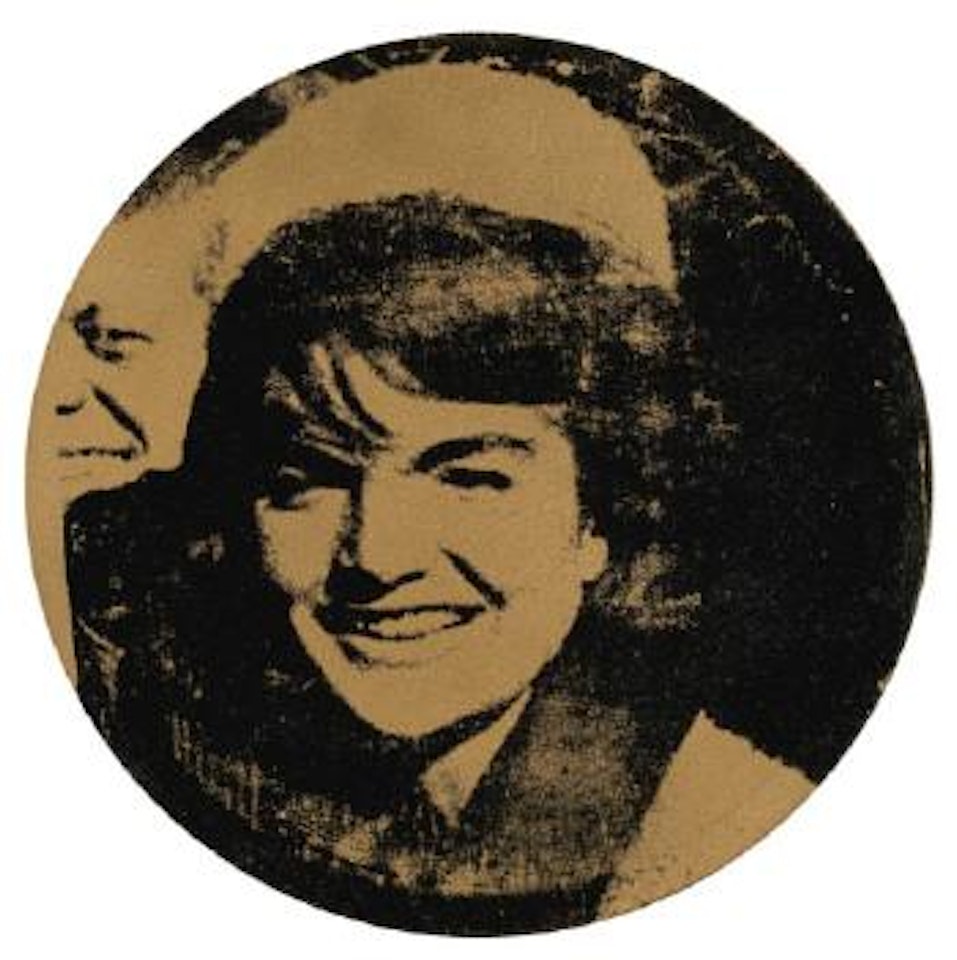 Round Jackie by Andy Warhol