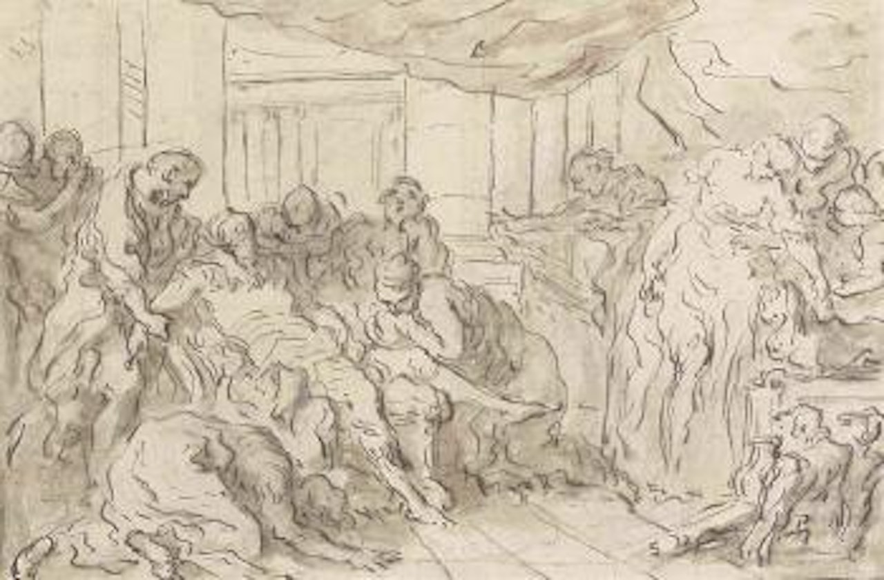 The death of Meleager by Francois Boucher