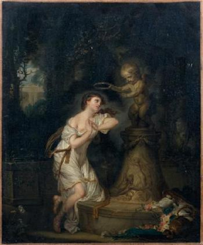 L'offrande à l'amour by Jean-Baptiste Greuze