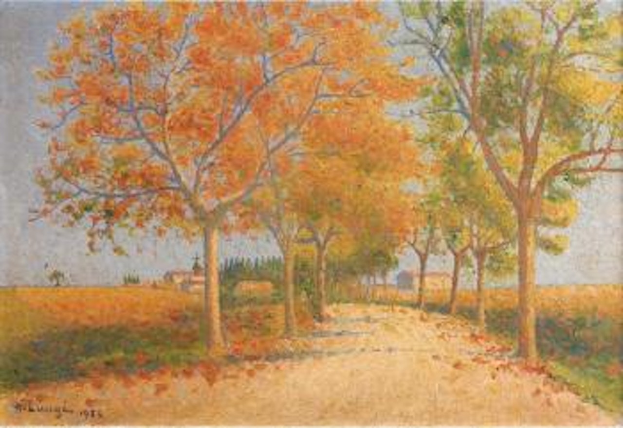 La route de Cailhau by Achille Laugé