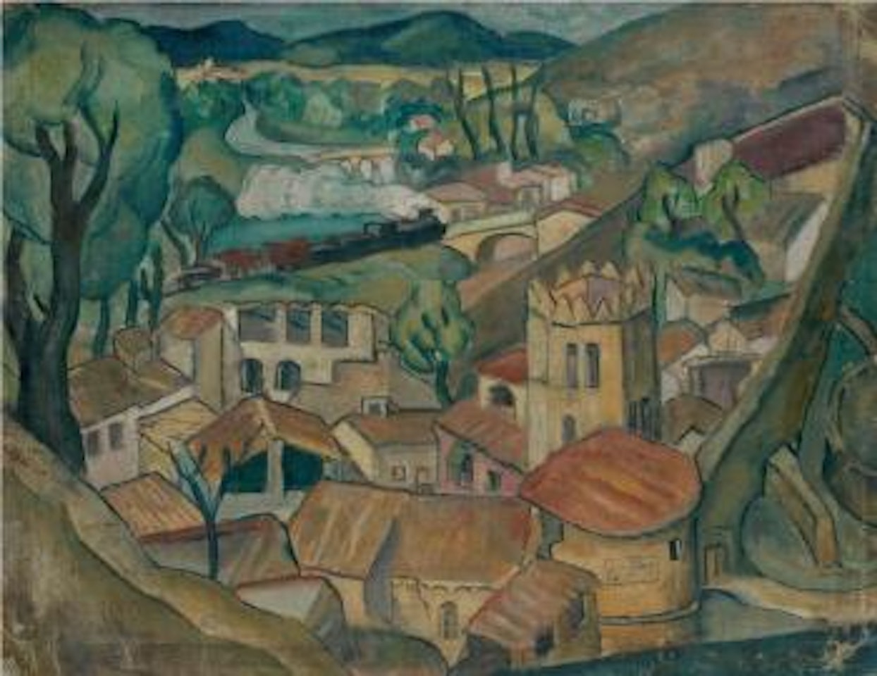 Ville fortifiée by Celso Lagar