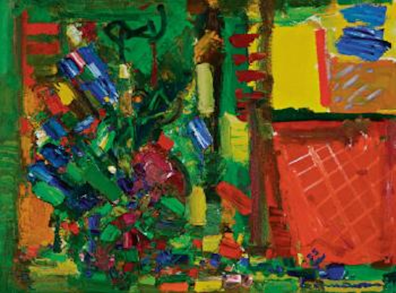 Gold And Green by Hans Hofmann