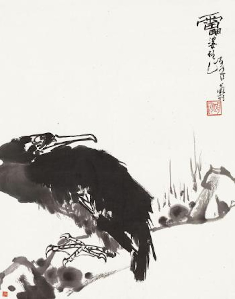 Eagle by Pan Tianshou