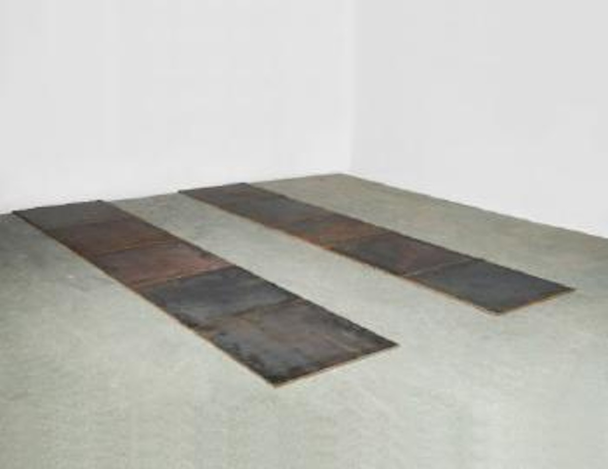 Steel Parallels by Carl Andre