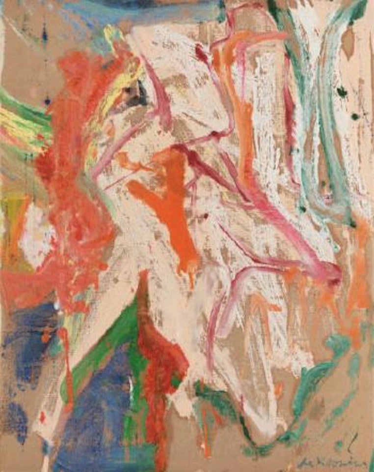 Woman In a Landscape by Willem de Kooning