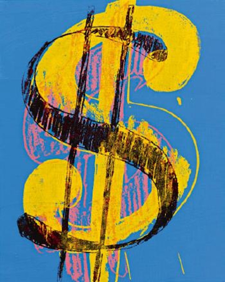 Dollar Sign by Andy Warhol