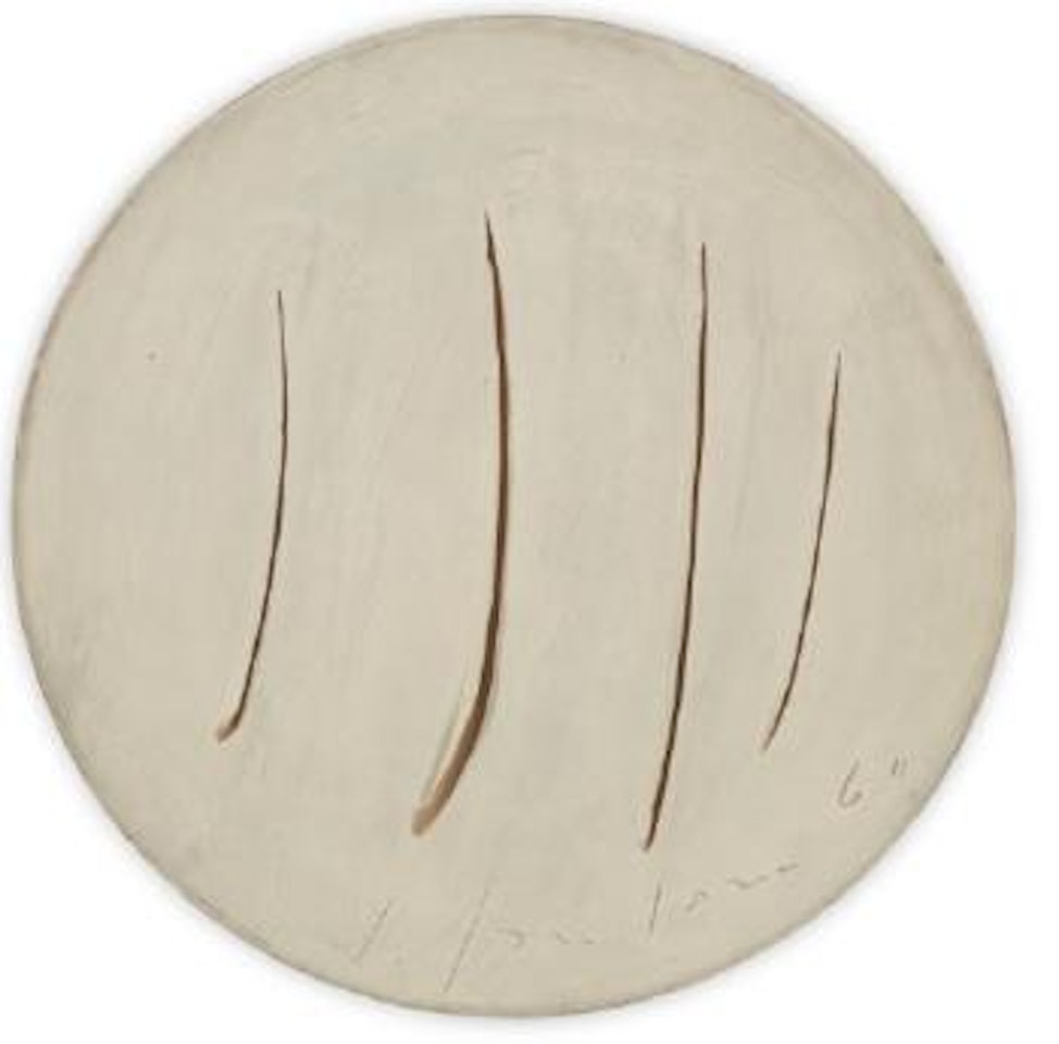 Concetto Spaziale by Lucio Fontana
