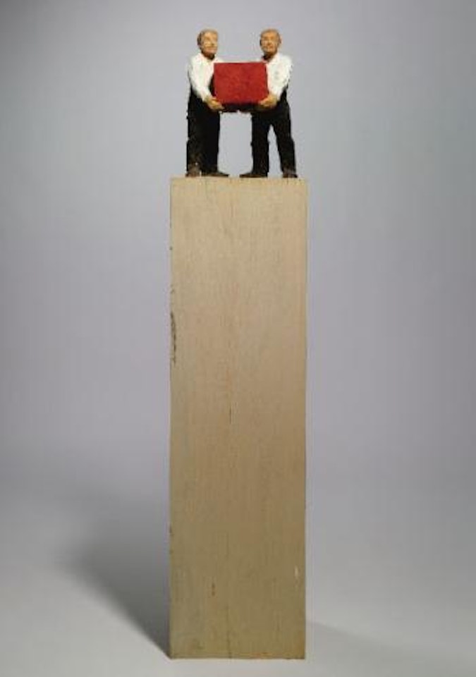 Untitled (Column) by Stephan Balkenhol