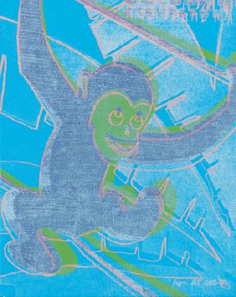 Monkey (Toy Painting) by Andy Warhol