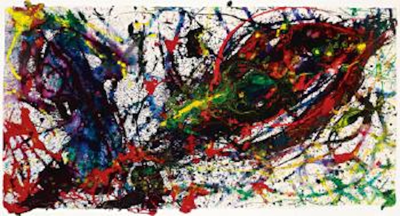 Untitled by Sam Francis