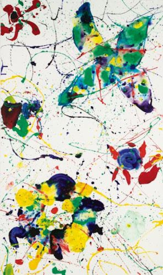 Untitled (SF87-086) by Sam Francis