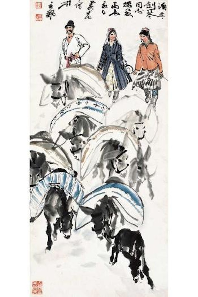 On the way home by Huang Zhou