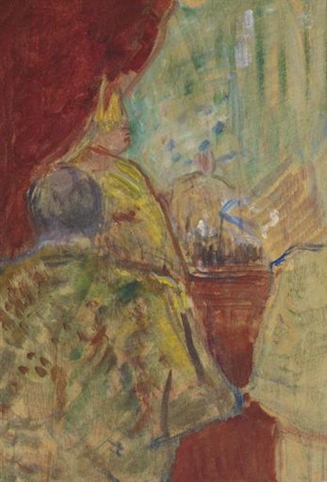 Monseigneur Lecot, archevêque de Bordeaux by Henri de Toulouse-Lautrec