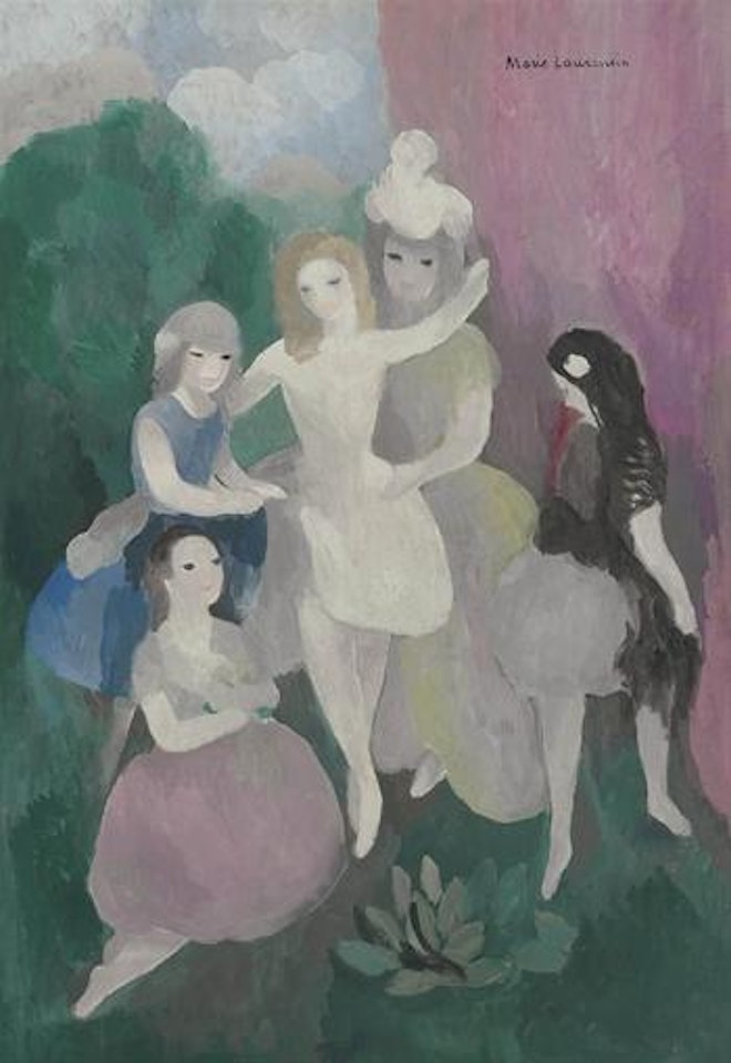 Jeunes danseuses by Marie Laurencin