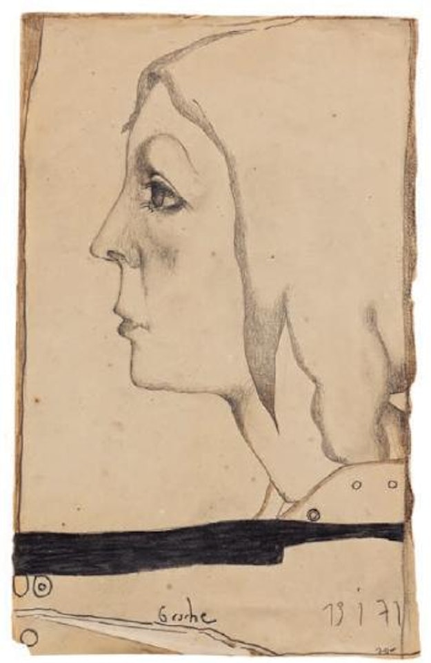 Gesche by Horst Janssen