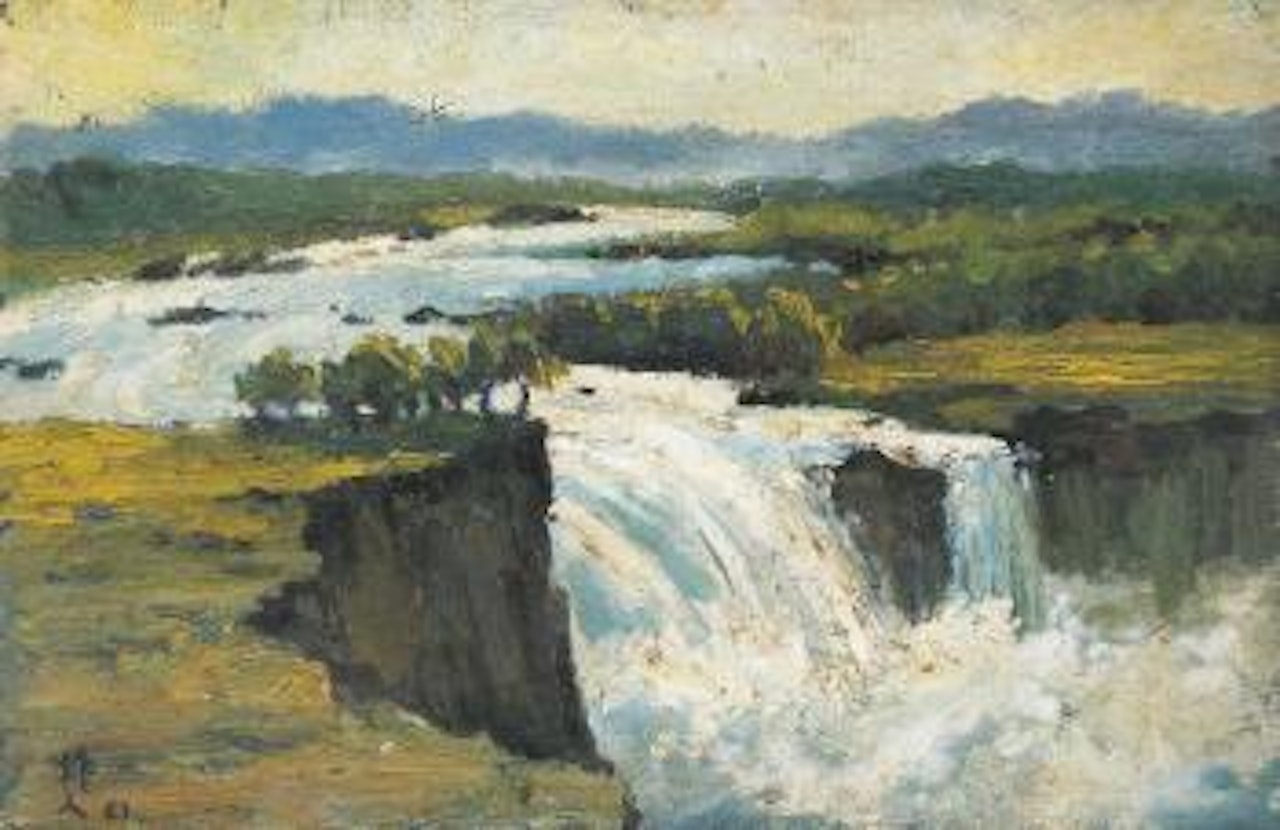Landscape by Wu Zuoren
