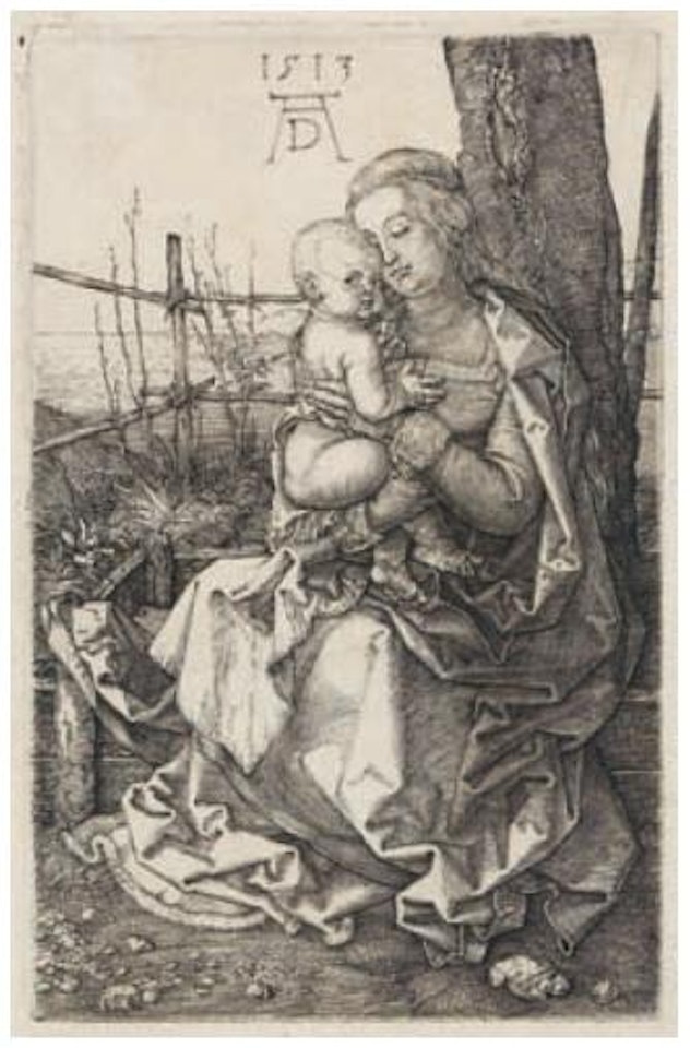 Maria mit dem Kind am Baum by Albrecht Dürer