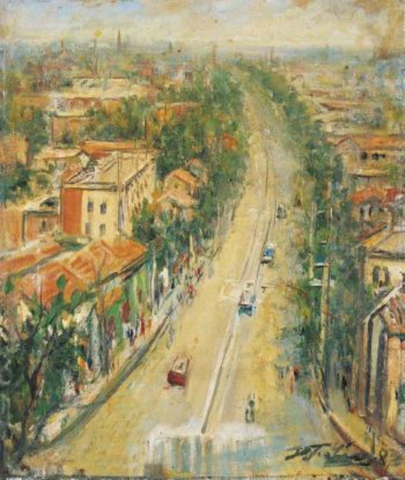 Street view of Zhengzhou II by Lin Dachuan
