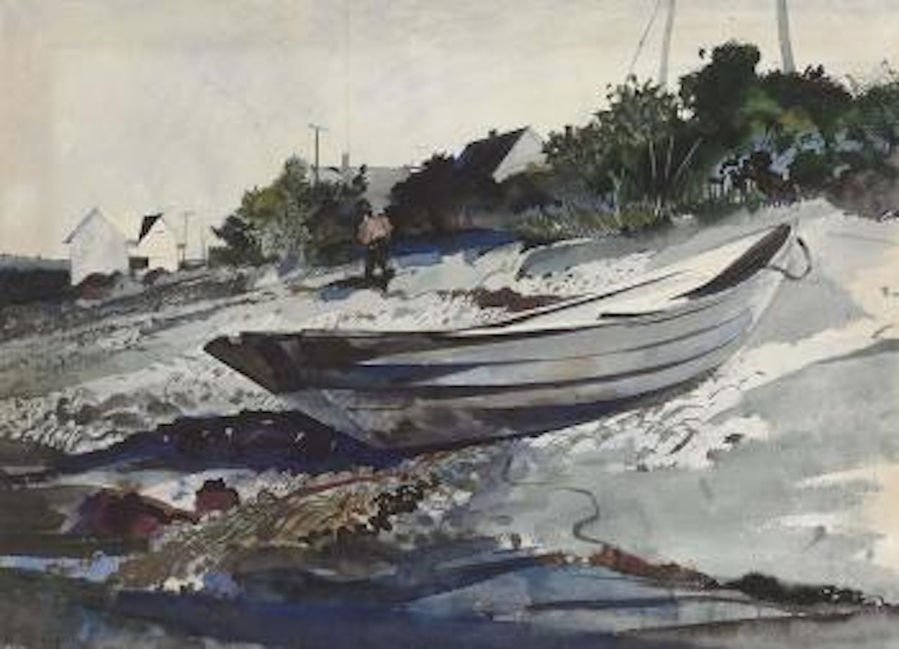 Noon hour by Andrew Wyeth