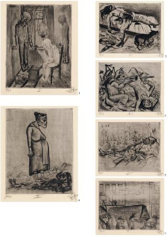 Tod und Auferstehung by Otto Dix