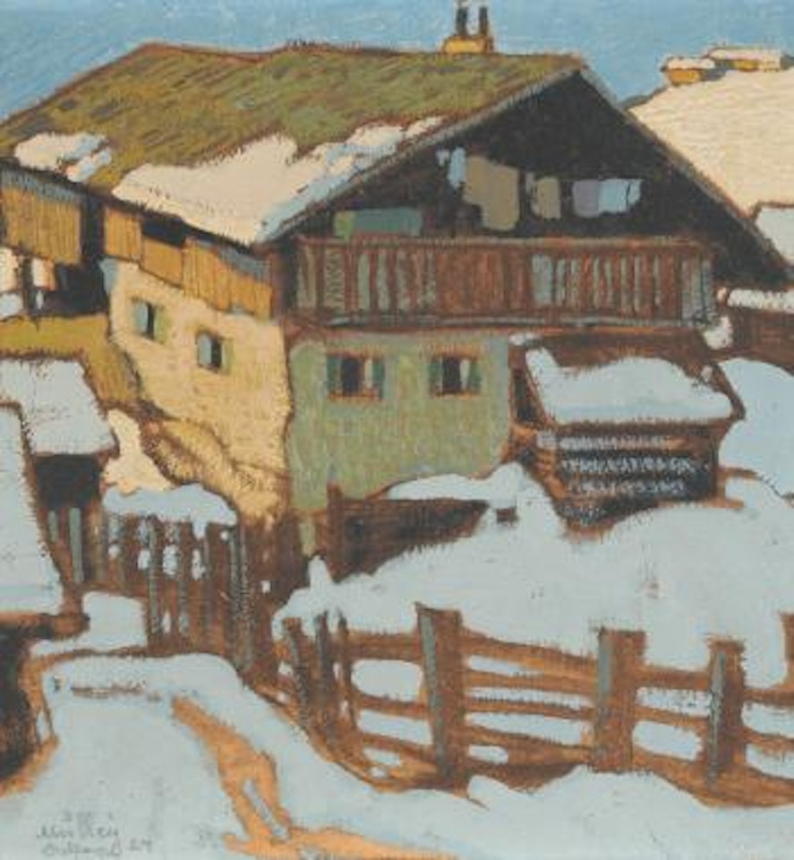 Bauernhaus bei Kitzbühel by Oskar Mulley