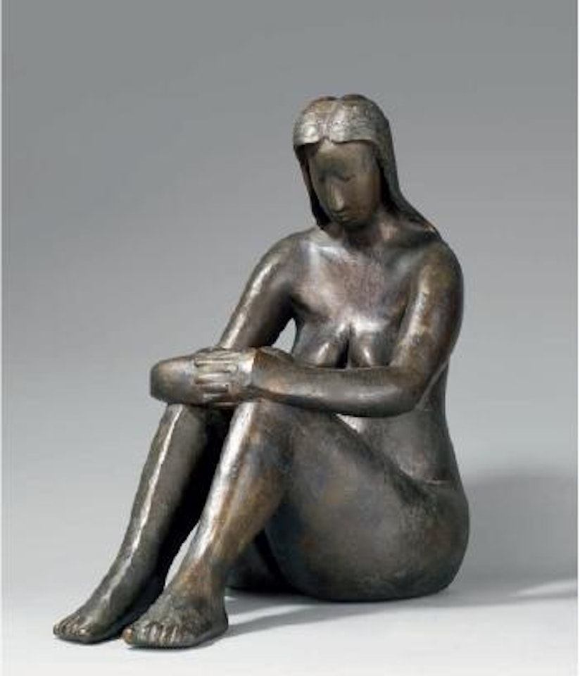 Hockende Frau by Gerhard Marcks