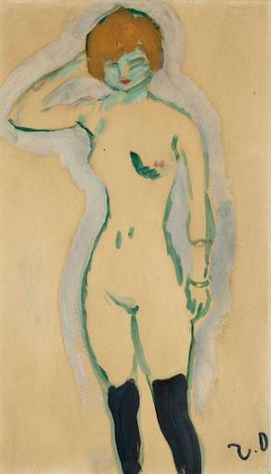 Femme nue aux bas noirs by Kees van Dongen