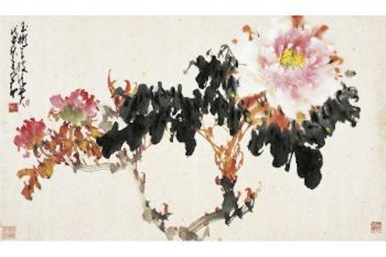 Peony by Zhao Shao'ang